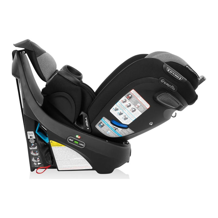 Evenflo GOLD Revolve360 Extend All-in-one Rotational Car Seat with SensorSafe - Moonstone
