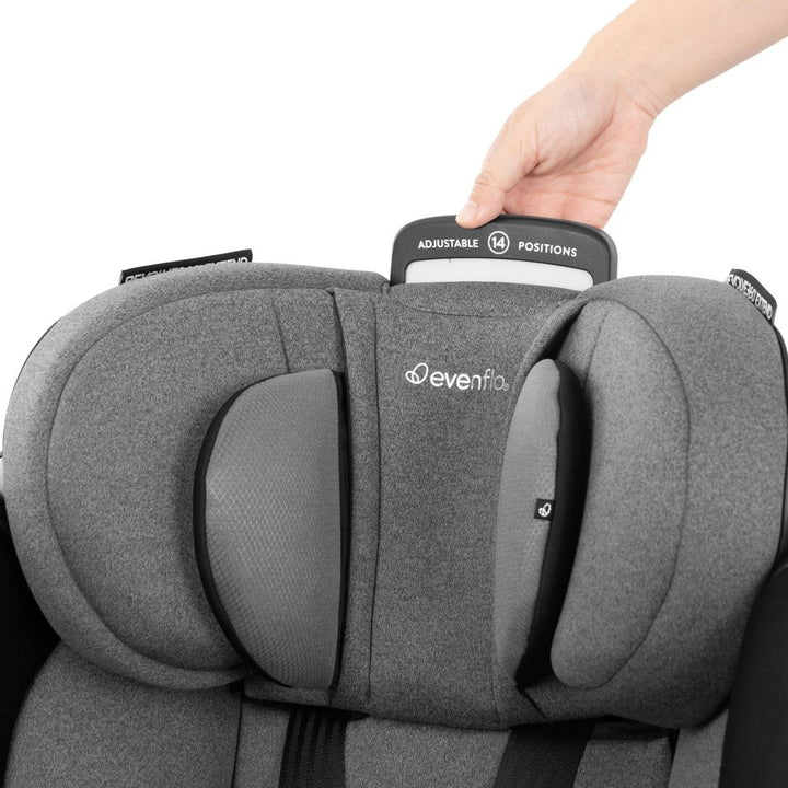 Evenflo GOLD Revolve360 Extend All-in-one Rotational Car Seat with SensorSafe - Moonstone