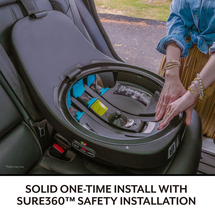 Evenflo GOLD Revolve360 Slim 2-in-1 Rotational Car Seat with SensorSafe