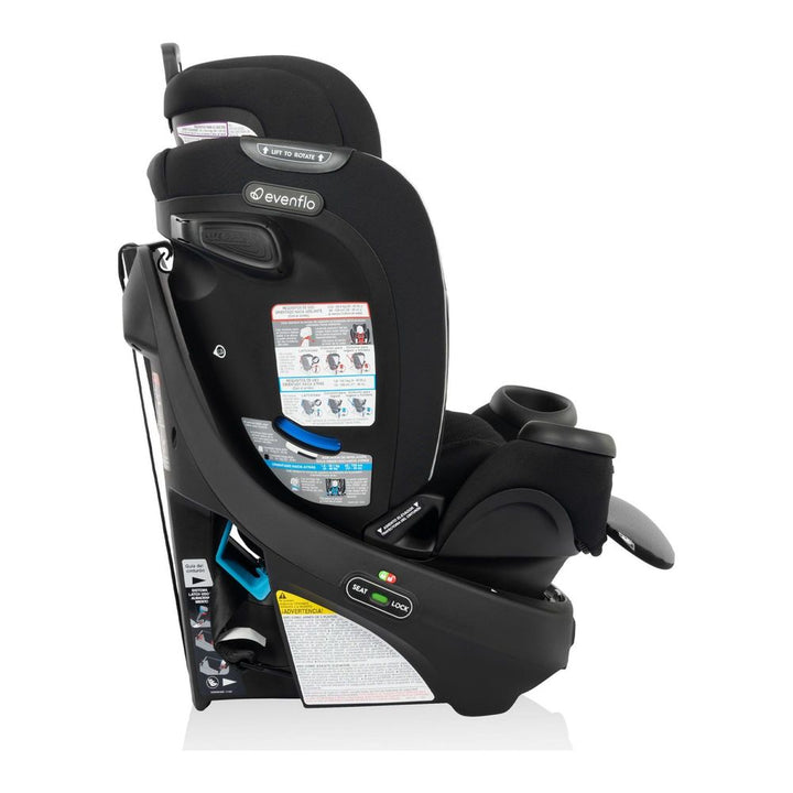 Evenflo Revolve360 Rotating All-in-one Convertible Car Seat - Amherst Grey