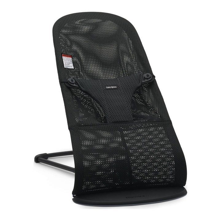 BabyBjorn Bouncer Bliss & Mini Carrier Bundle - Anthracite Landscape/Black Mesh