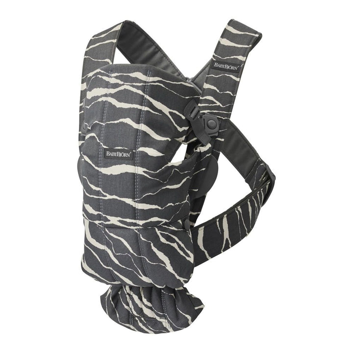 BabyBjorn Bouncer Bliss & Mini Carrier Bundle - Anthracite Landscape/Black Mesh