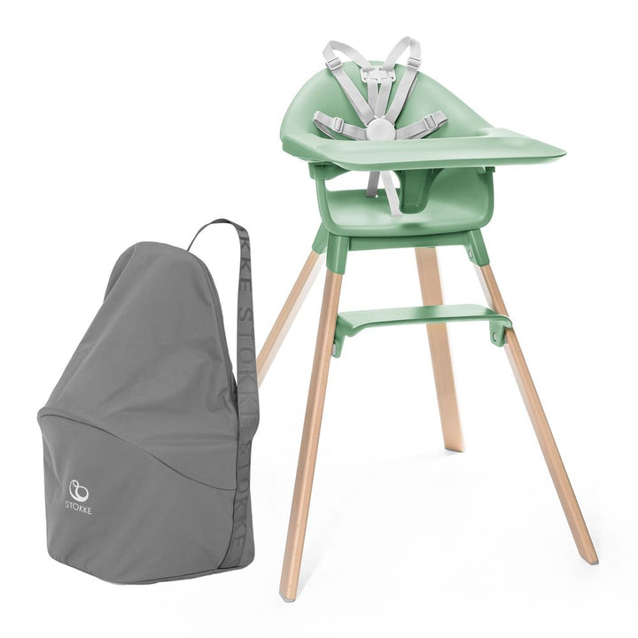 Stokke Clikk High Chair with Travel Bag - Clover Green (96974) (Open Box) Default Title