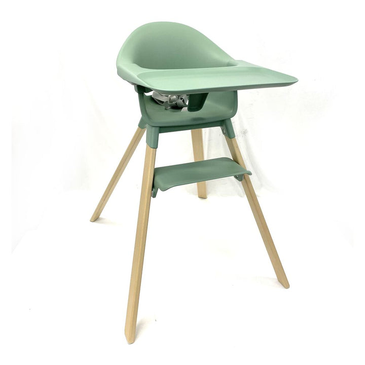 Stokke Clikk High Chair with Travel Bag - Clover Green (96974) (Open Box)