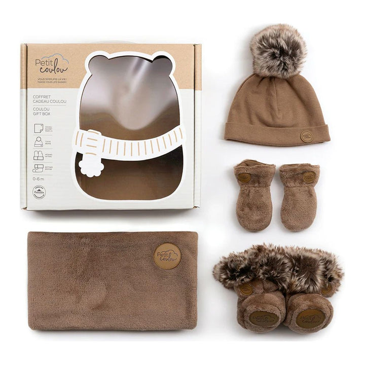 Petit Coulou Baby Gift Box Mocha