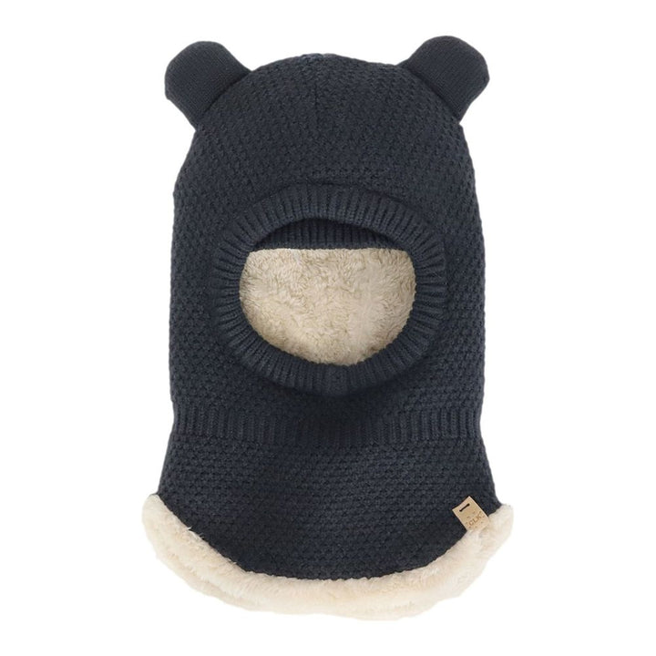 Calikids Cashmere-Feel Knit Soft Touch Winter Balaclava Black Ink Infant (9-24 Months)
