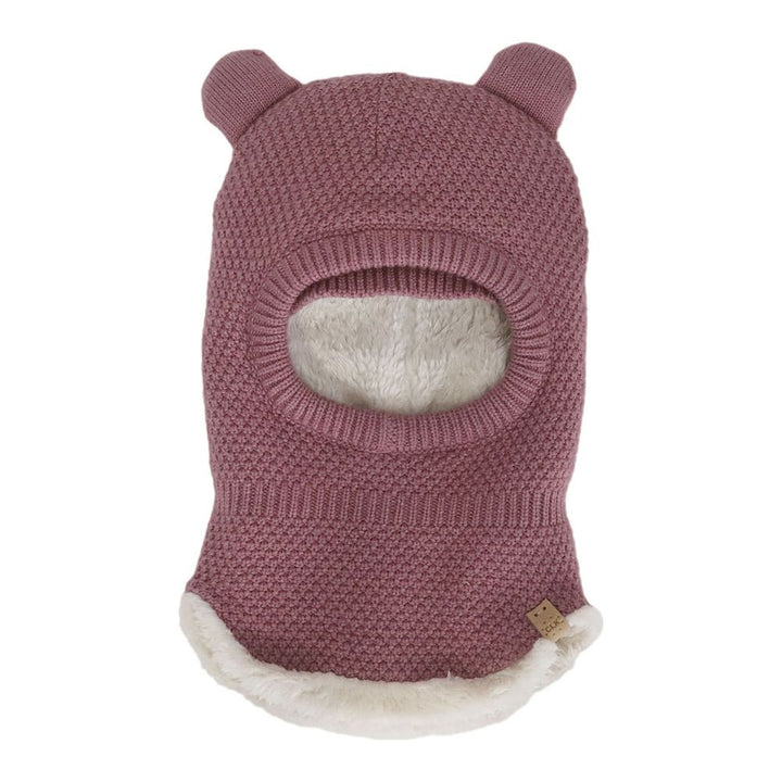 Calikids Cashmere-Feel Knit Soft Touch Winter Balaclava Nostalgic Rose Infant (9-24 Months)