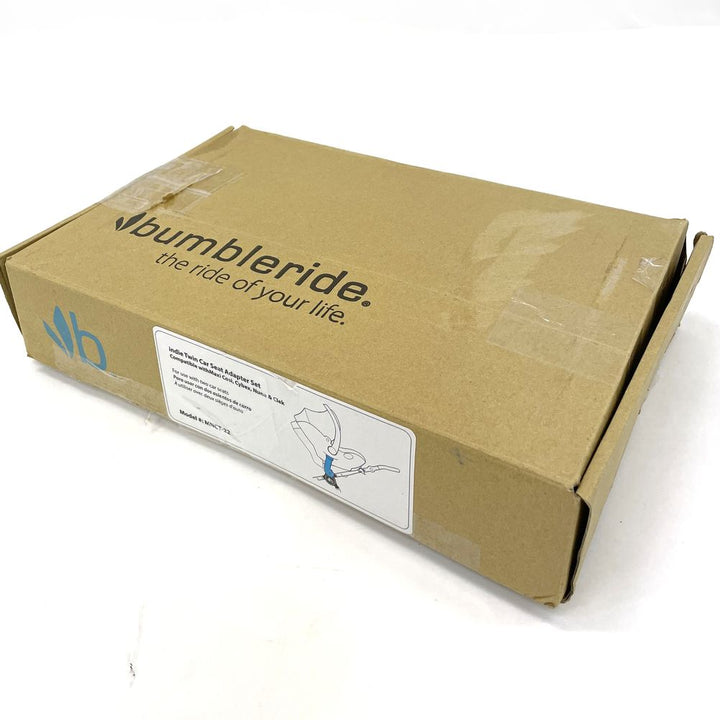 Bumbleride Set of Two Car Seat Adapters for Indie Twin Strollers - Maxi Cosi/Cybex/Nuna/Clek (97319) (Open Box)
