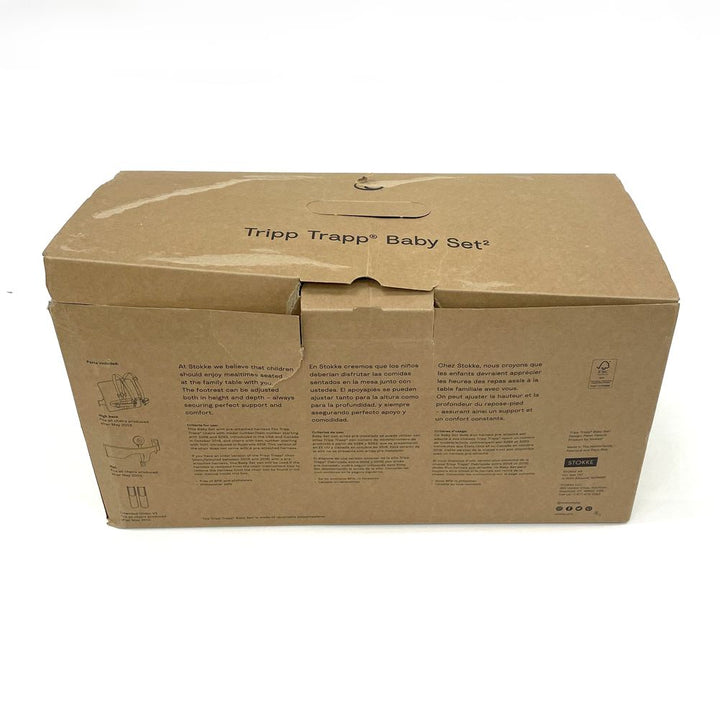 Tripp Trapp Baby Set2 with Harness & Extended Gliders - Serene Pink (97320) (Open Box)