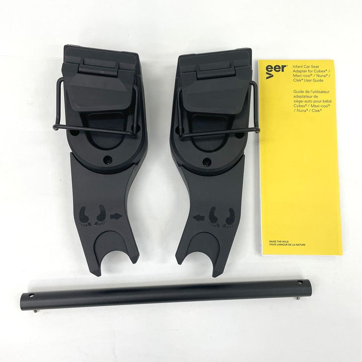 Veer Cruiser Infant Car Seat Adapter - Nuna/Maxi-Cosi/Cybex (97335) (Open Box)