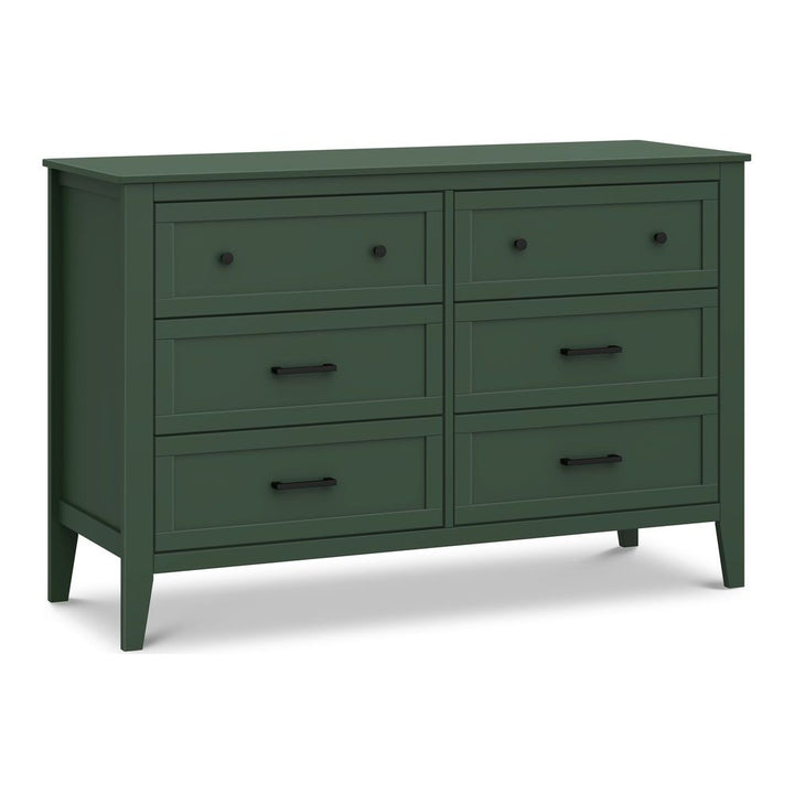 DaVinci Beau 6-Drawer Dresser Forest Green
