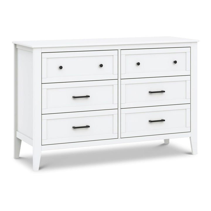 DaVinci Beau 6-Drawer Dresser White