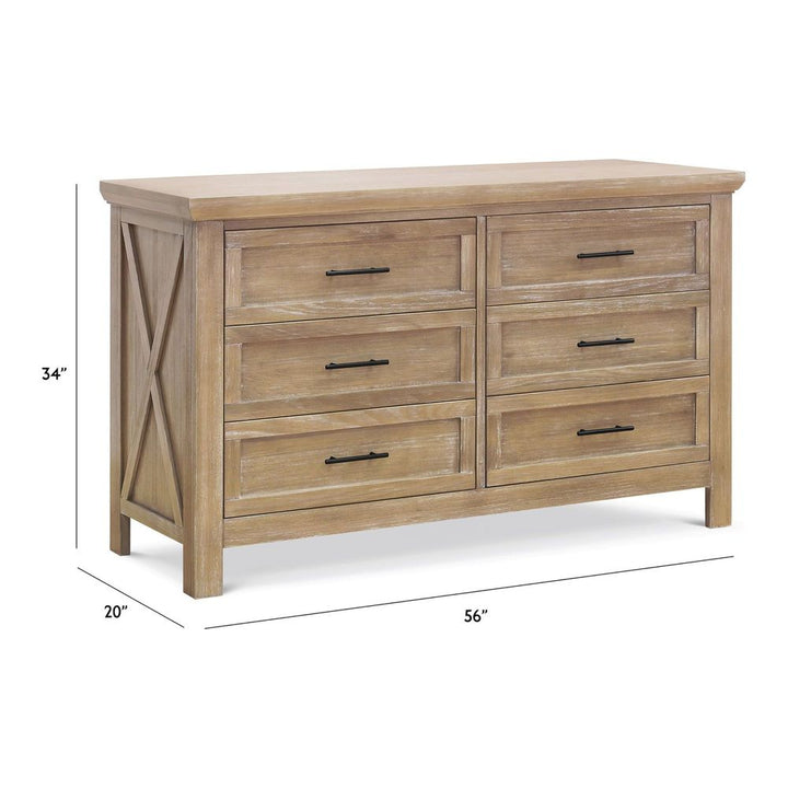 Monogram by Namesake Emory Farmhouse 6-Drawer Dresser