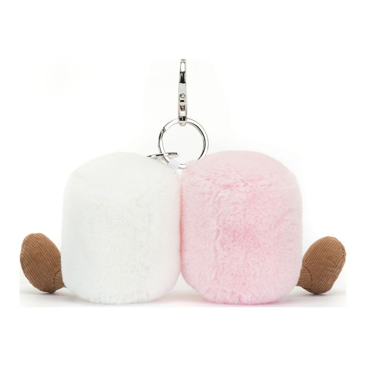 Jellycat Amuseables Bag Charm - Pair of Marshmallows