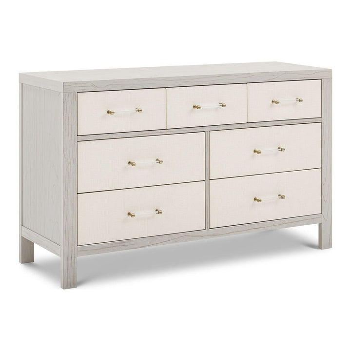 Namesake Eloise 7-Drawer Assembled Dresser with Performance Pearl Eco-Weave - White Driftwood Default Title