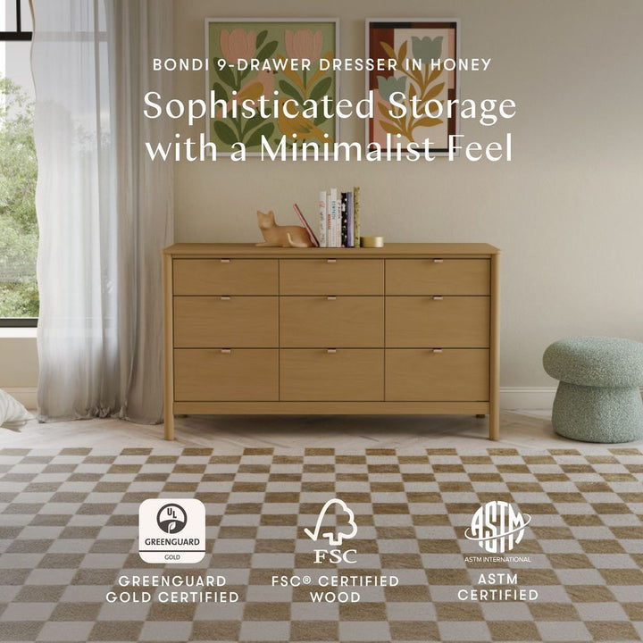 Babyletto Bondi 9-Drawer Assembled Dresser