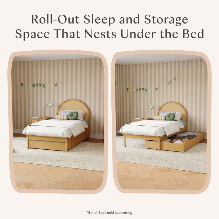 Babyletto Bondi Twin Storage Trundle Bed