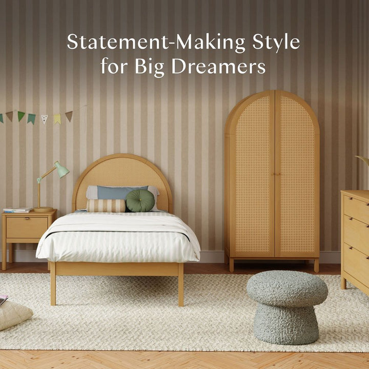 Babyletto Bondi Cane Twin Bed - Honey