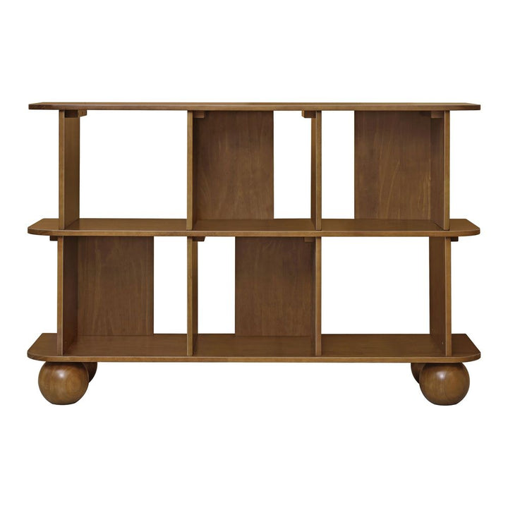 Babyletto Crosby Open Bookcase Natural Walnut