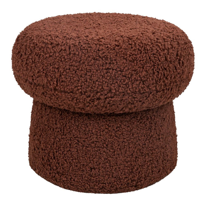 Babyletto Mini Mushroom Pouf Rouge Teddy Loop