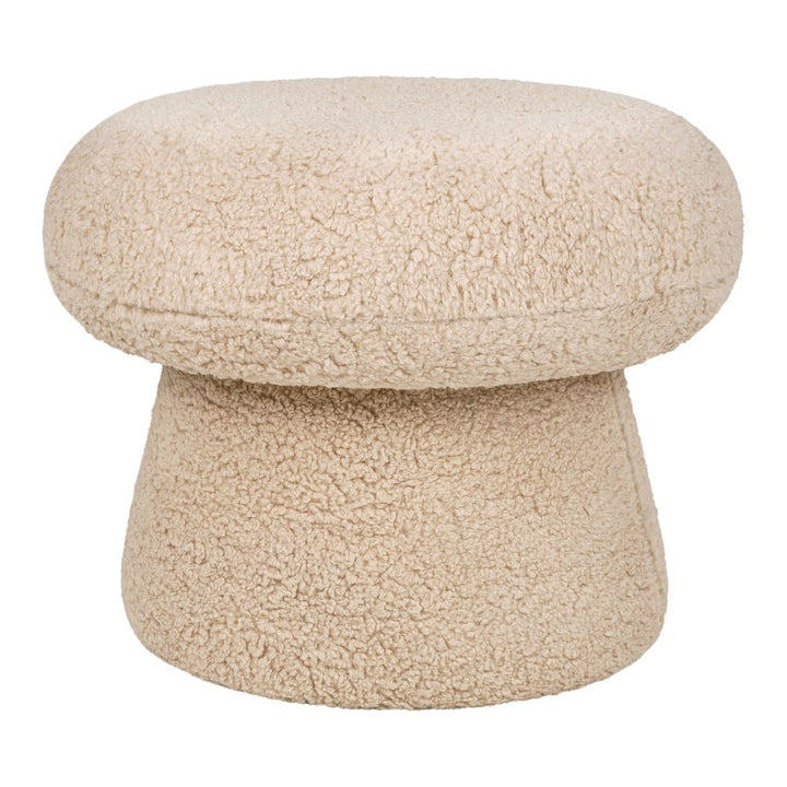 Babyletto Mushroom Pouf Chai Shearling