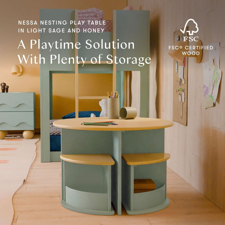 Babyletto Nessa Nesting Play Table