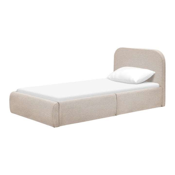 Babyletto Nara Twin Bed Performance Beach Eco-Weave
