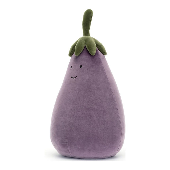 Jellycat Amuseables Plush Toy - Eggplant (Large, 15 inch)