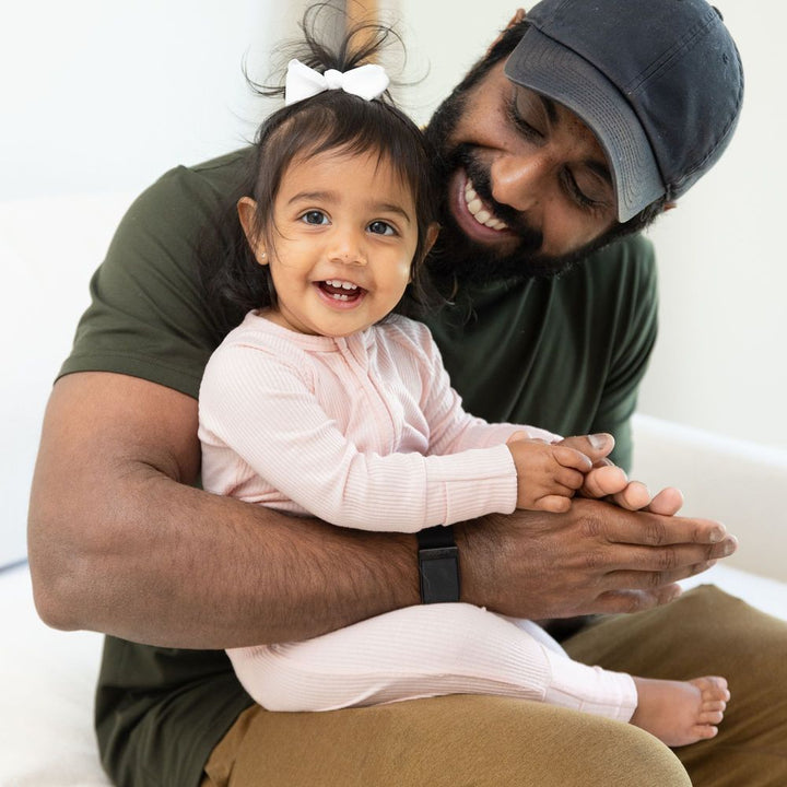 Good Little Citizens Rib Zip Fit Footie Sleeper & Beanie Set