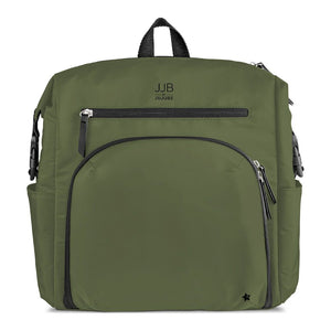 JuJuBe Modern Diaper Backpack Olive