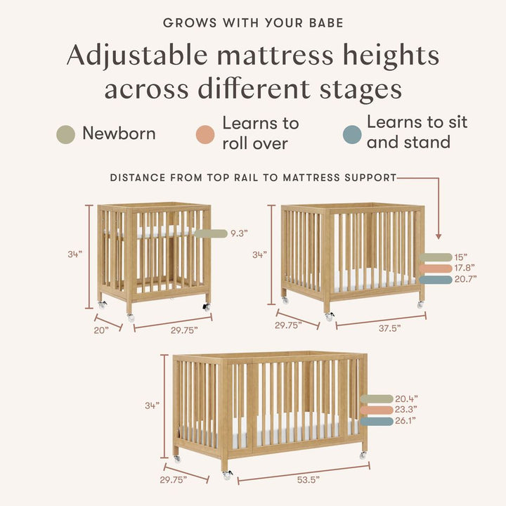 Babyletto Rolli 9-in-1 Convertible Crib