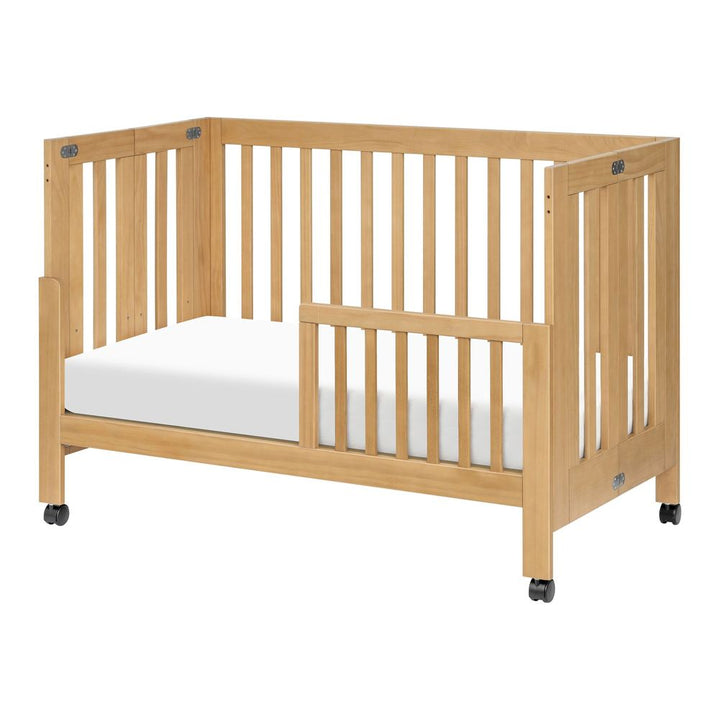 Babyletto Maki Full-Size Folding Crib With Toddler Bed Conversion Kit