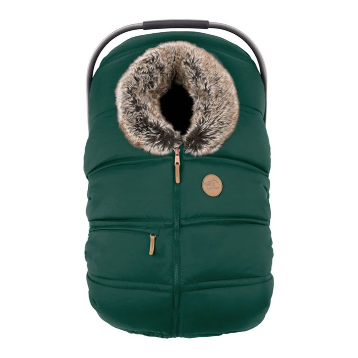 Petit Coulou Winter Cover for Infant Car Seats Emerald