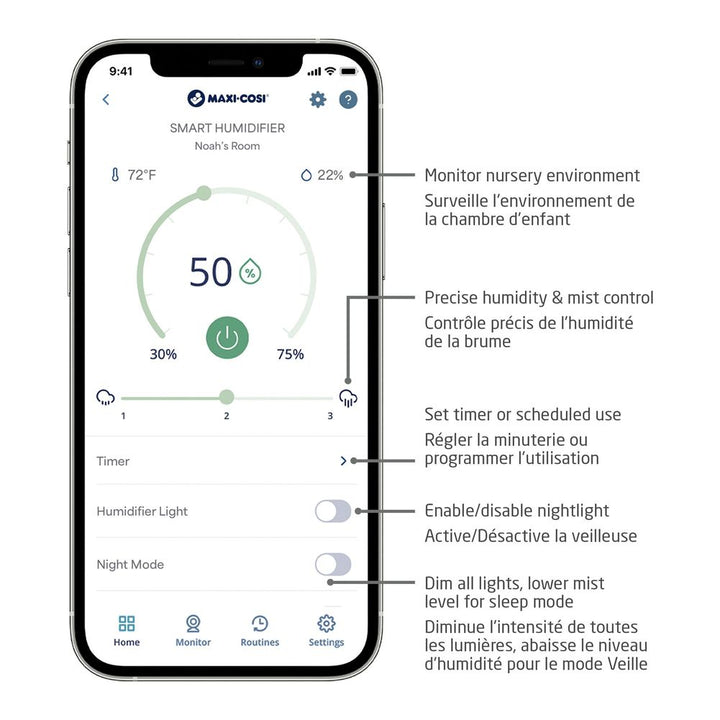 Maxi Cosi Smart Humidifier
