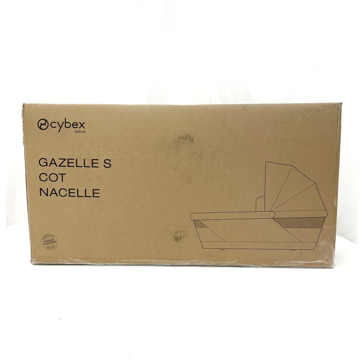Cybex Gazelle S Cot - Sky Blue with Taupe Chassis (97681) (Open Box)
