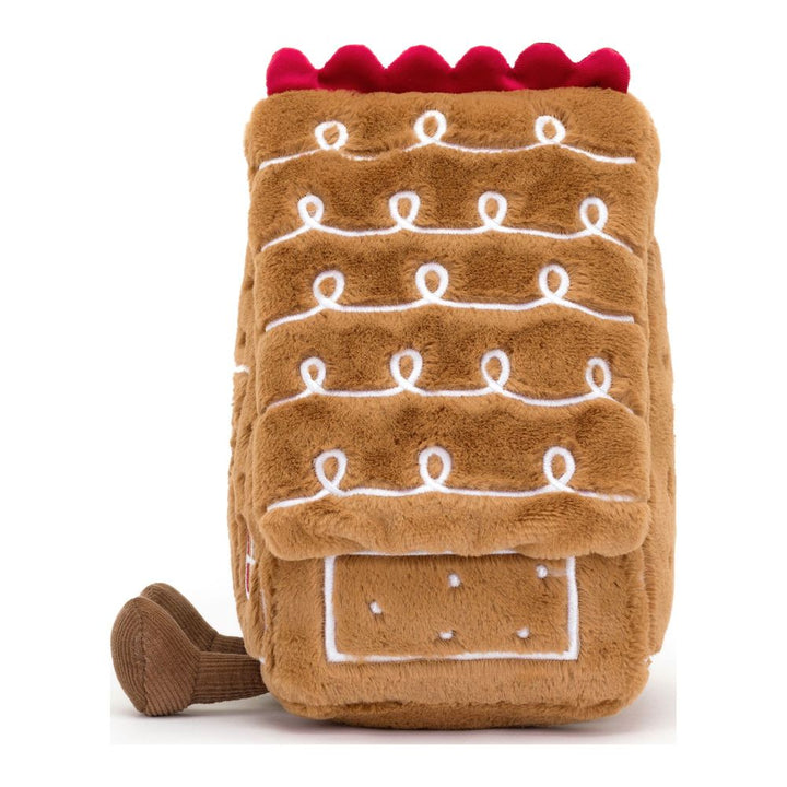 Jellycat Amuseables Plush Toy - Gingerbread House (7 inch)
