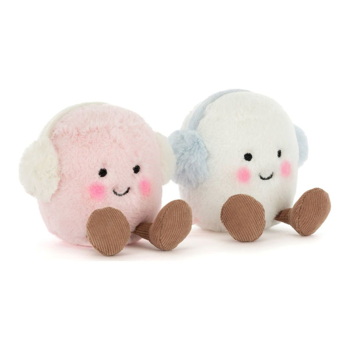Jellycat Amuseables Plush Toy - Toastie Pink and White Marshmallows Default Title