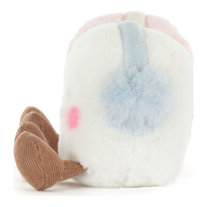 Jellycat Amuseables Plush Toy - Toastie Pink and White Marshmallows