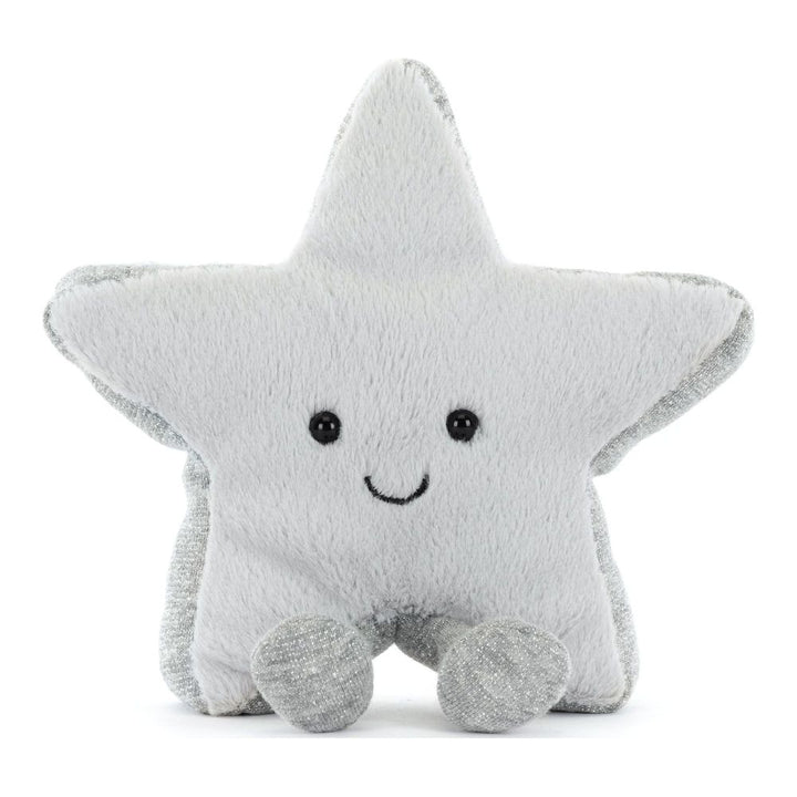 Jellycat Amuseables Plush Toy - Silver Star (6 inch)