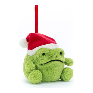 Jellycat Plush Christmas Tree Decoration - Ricky Rain Frog Default Title
