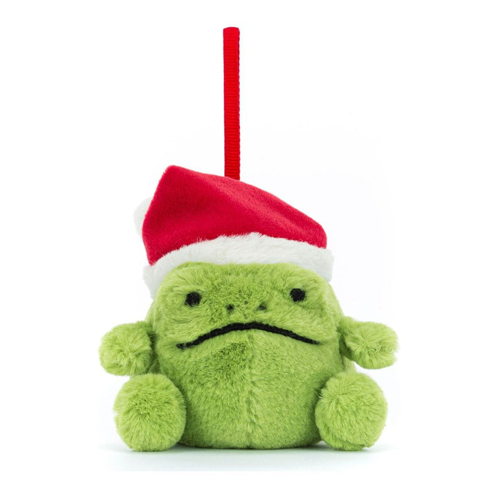 Jellycat Plush Christmas Tree Decoration - Ricky Rain Frog