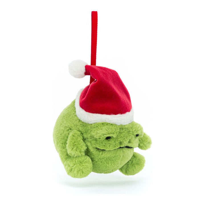 Jellycat Plush Christmas Tree Decoration - Ricky Rain Frog