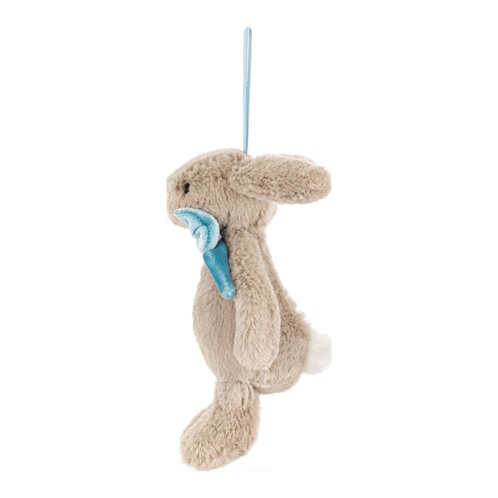 Jellycat Plush Christmas Tree Decoration - Bashful Beige Bunny