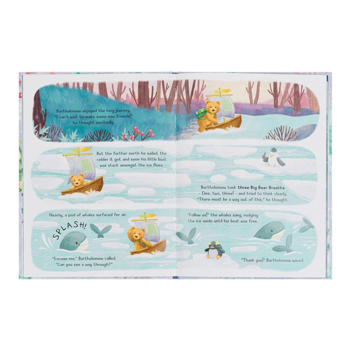 Jellycat Bartholomew Bear and the Snow Giants Book