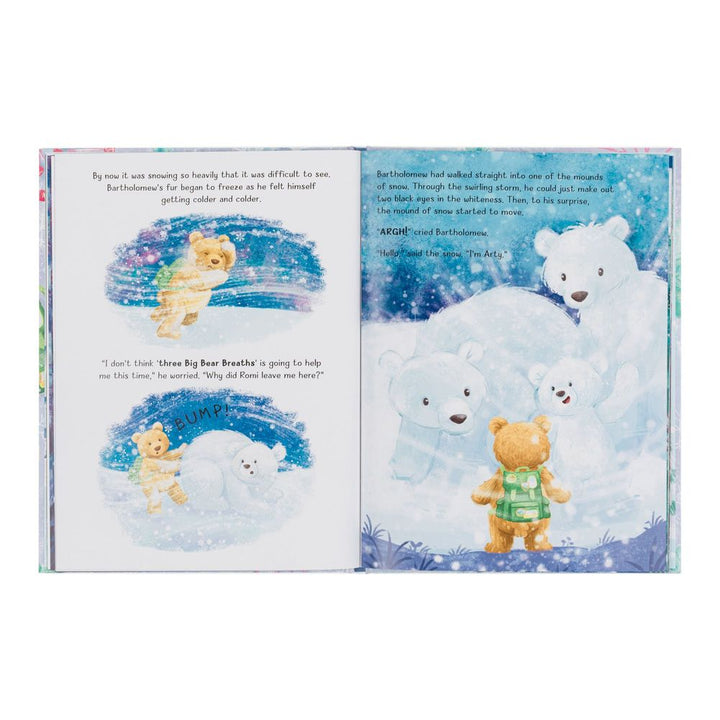 Jellycat Bartholomew Bear and the Snow Giants Book