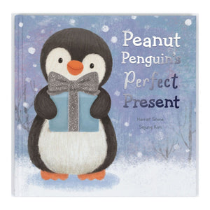 Jellycat Peanut Penguin's Perfect Present Book Default Title