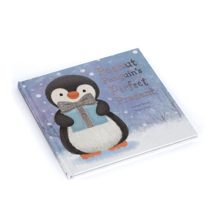 Jellycat Peanut Penguin's Perfect Present Book
