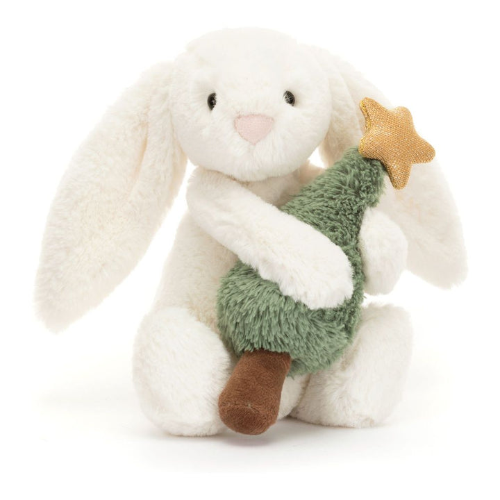 Jellycat Bashful Bunny Plush Toy - Christmas Tree Default Title