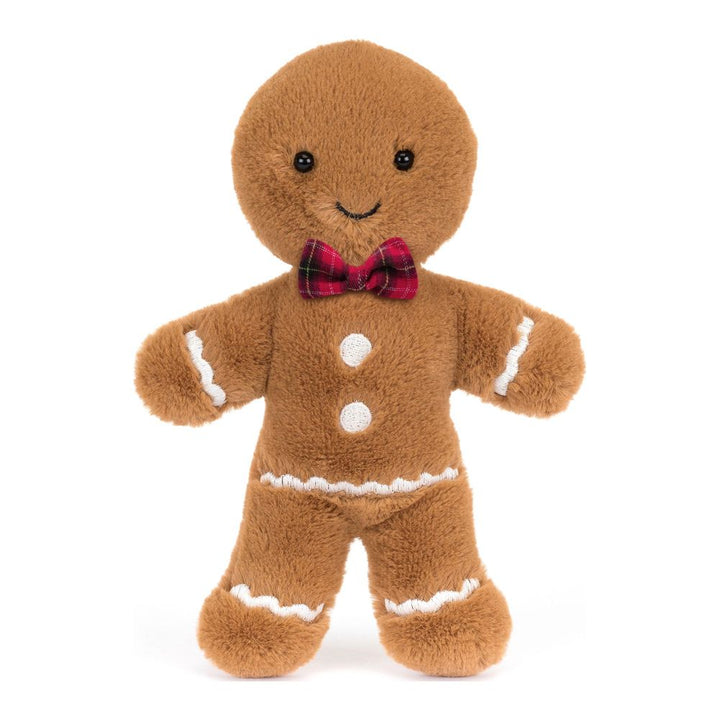 Jellycat Jolly Gingerbread Plush Toy - Fred (Medium, 8 inch)