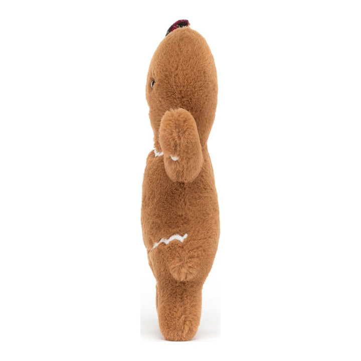 Jellycat Jolly Gingerbread Plush Toy - Ruby (Medium, 8 inch)